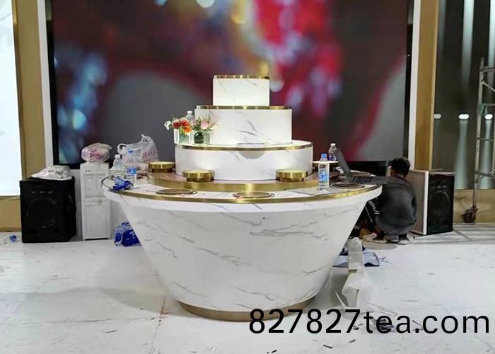  捨得(de)酒業(ye)不(bu)鏽鋼展架—AL07  